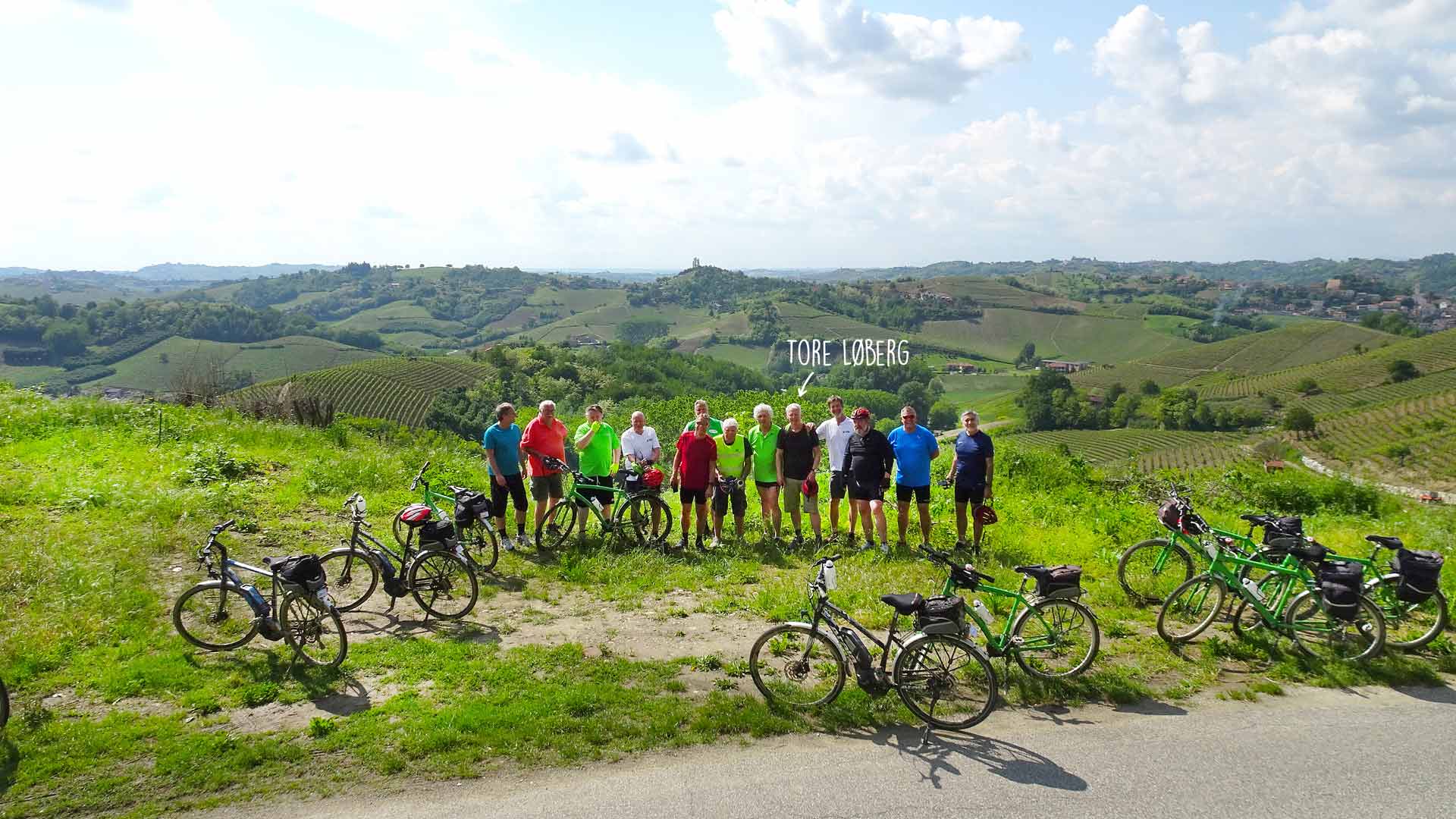 En vennegjeng p sykkeltur - Tilbakemelding.